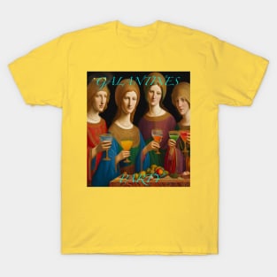 Medieval Galentines girls T-Shirt